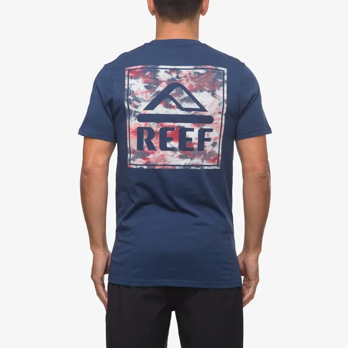 Reef TShirts and Shirts Liberty Short Sleeve Tee Insigna Blue 8211 Men