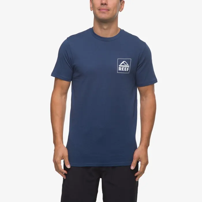 Reef TShirts and Shirts Liberty Short Sleeve Tee Insigna Blue 8211 Men Reef TShirts and Shirts Liberty Short Sleeve Tee Insigna Blue 8211 Men