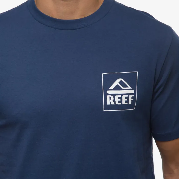 Reef TShirts and Shirts Liberty Short Sleeve Tee Insigna Blue 8211 Men Reef TShirts and Shirts Liberty Short Sleeve Tee Insigna Blue 8211 Men