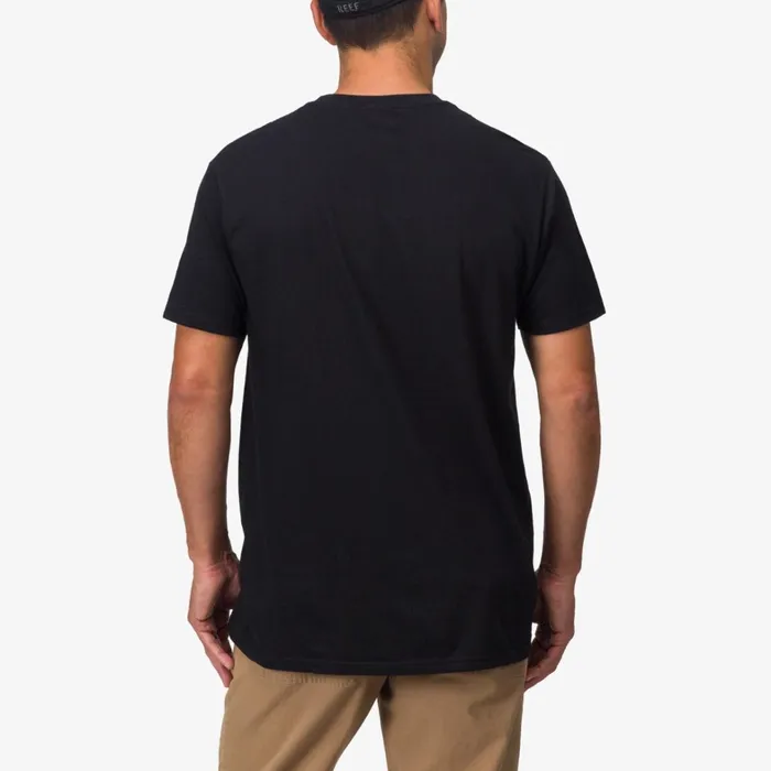 Reef TShirts and Shirts Rancho Tee Black Black 8211 Men Reef TShirts and Shirts Rancho Tee Black Black 8211 Men