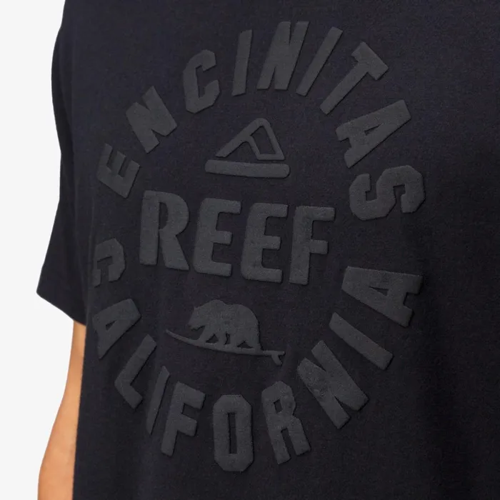 Reef TShirts and Shirts Rancho Tee Black Black 8211 Men Reef TShirts and Shirts Rancho Tee Black Black 8211 Men