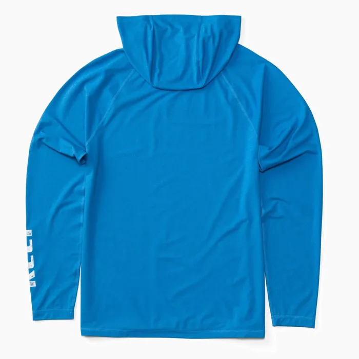 Reef TShirts and Shirts Wellie Long Sleeve Hooded Surf Shirt Upf 50 Brilliant Blue 8211 Men Reef TShirts and Shirts Wellie Long Sleeve Hooded Surf Shirt Upf 50 Brilliant Blue 8211 Men