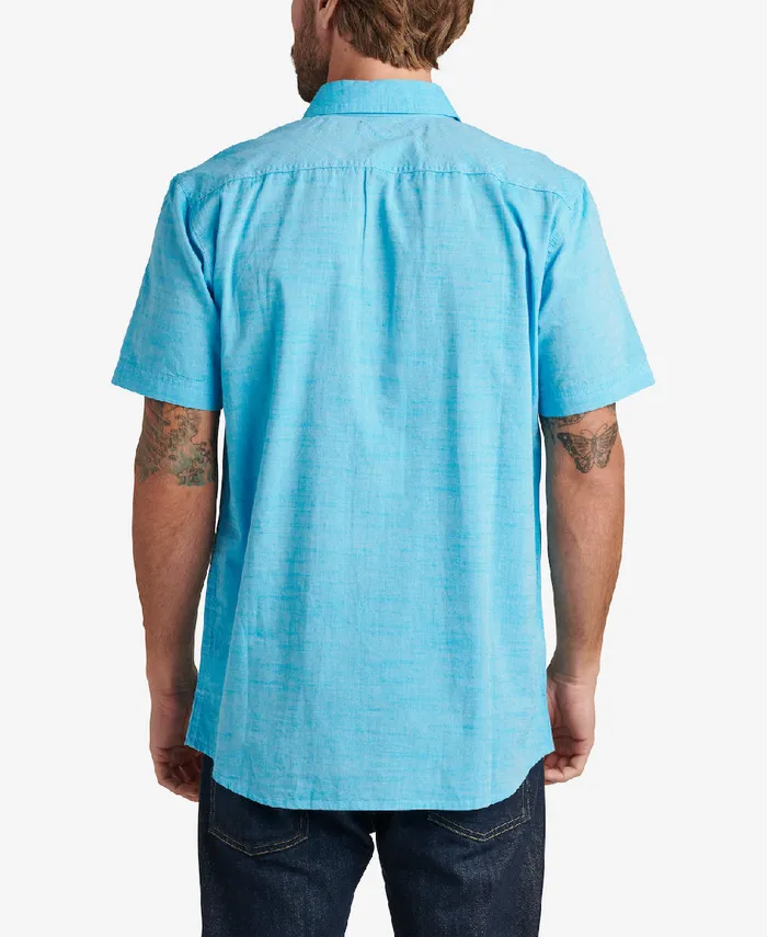 Reef TShirts and Shirts Winfred Woven Shirt Starlight Blue 8211 Men Reef TShirts and Shirts Winfred Woven Shirt Starlight Blue 8211 Men