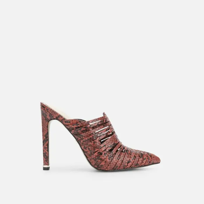Riley 110 Fisher Mule Salmon Women Kenneth Cole Heels
