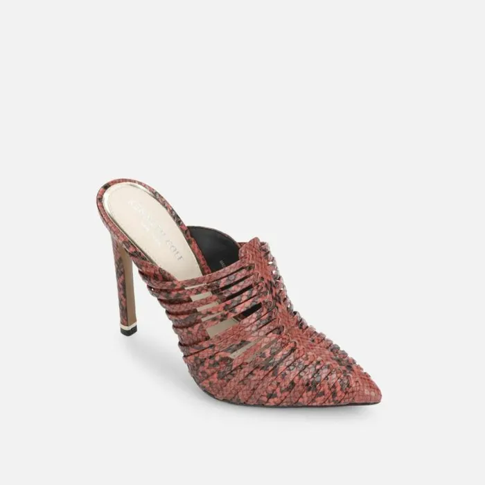 Riley 110 Fisher Mule Salmon Women Kenneth Cole Heels