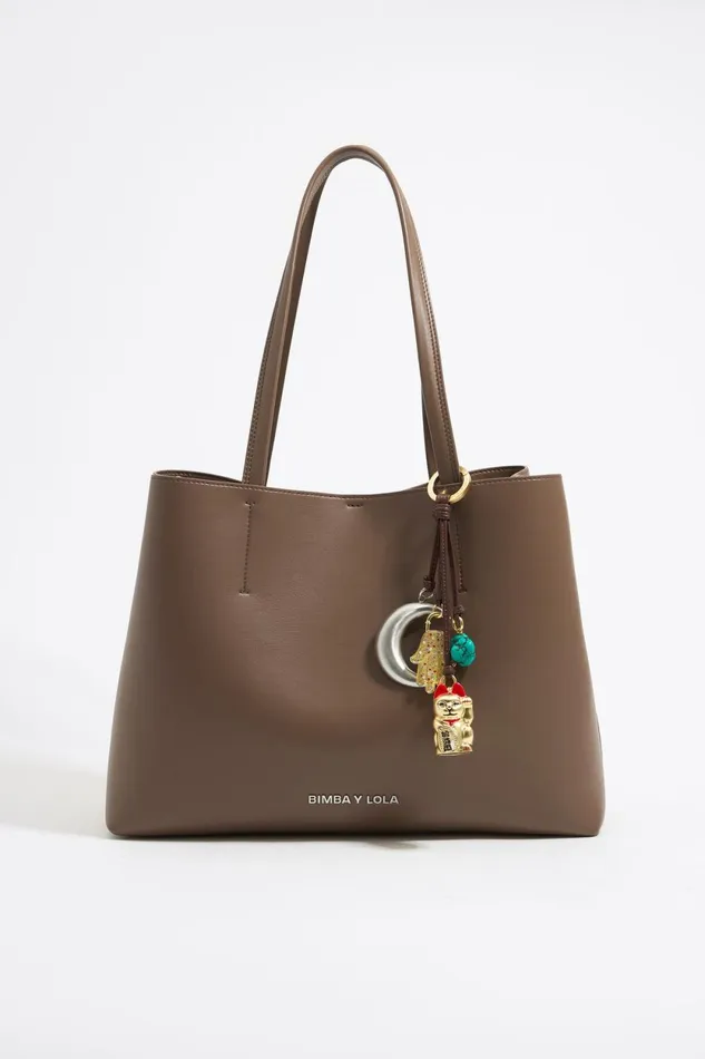 Rope Bag Charm Brown Women Bimba Y Lola Bag Charms Rope Bag Charm Brown Women Bimba Y Lola Bag Charms