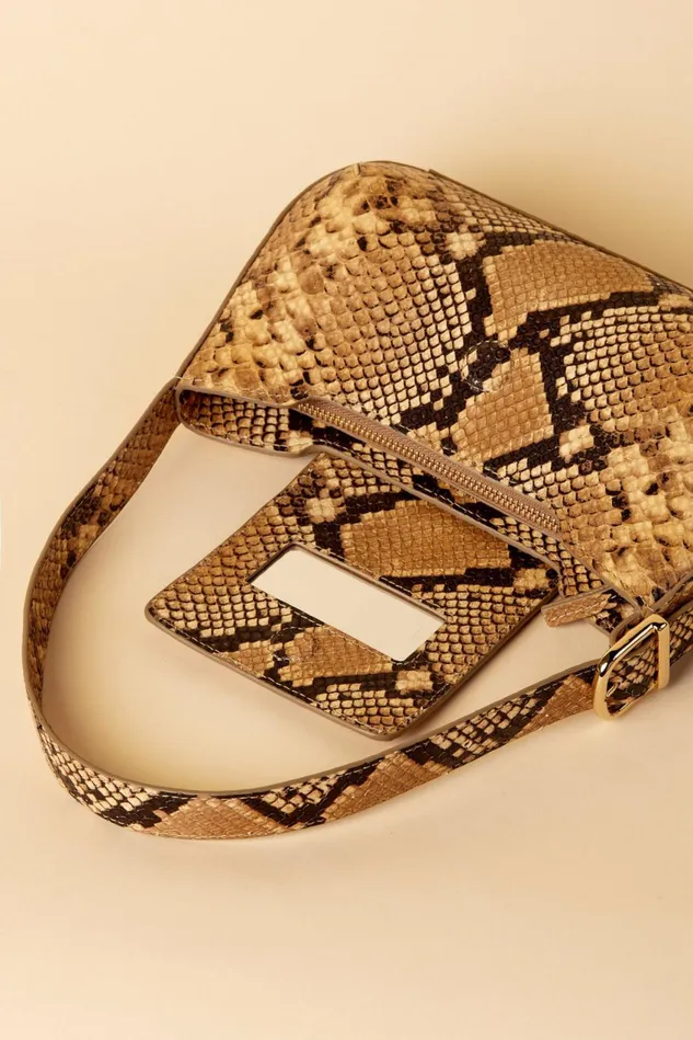 Rouje BAGUETTE Bag Python Naturel Women Bags