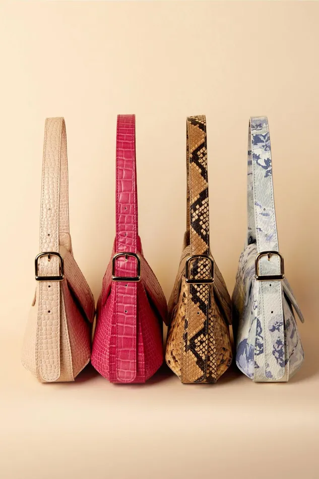 Rouje BAGUETTE Bag Python Naturel Women Bags