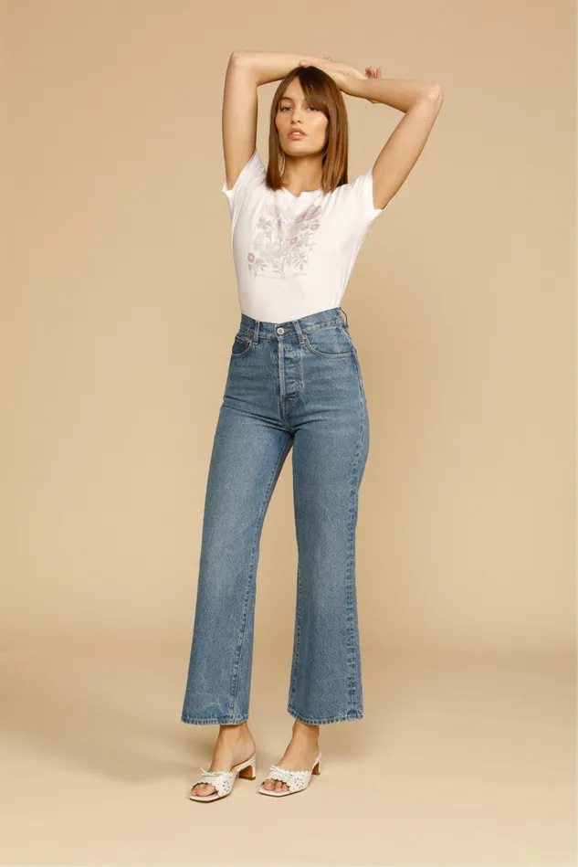 Rouje CONCORDE Jeans Indigo Double Stone Women Denim