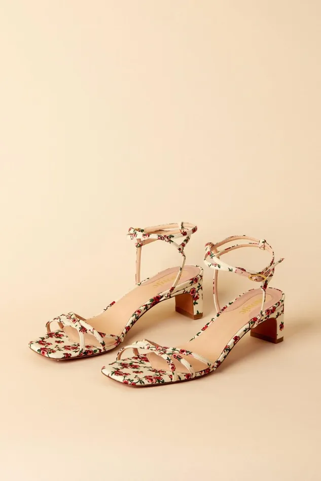 Rouje YOLAINE Sandals Rosita Ecru Women Shoes