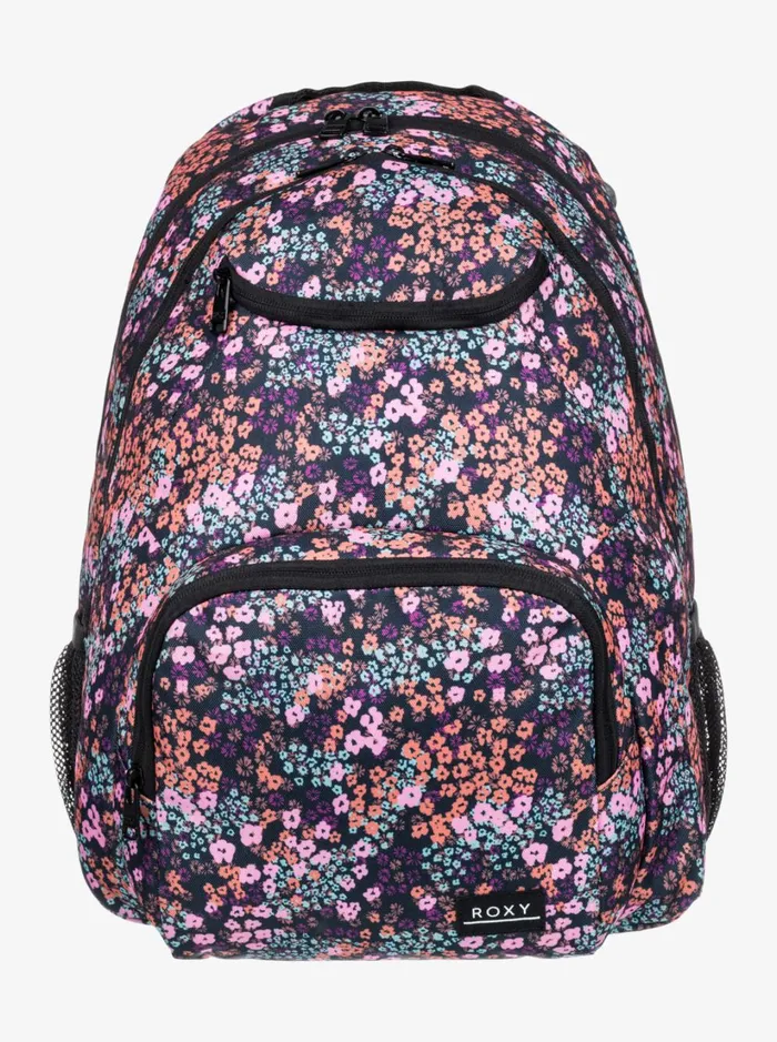 Roxy Backpacks Shadow Swell Printed 24L Medium Backpack Anthracite Floral Daze 8211 Women Roxy Backpacks Shadow Swell Printed 24L Medium Backpack Anthracite Floral Daze 8211 Women