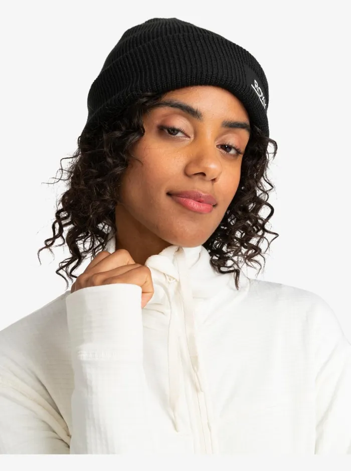 Roxy Beanies Folker Beanie True Black 8211 Women