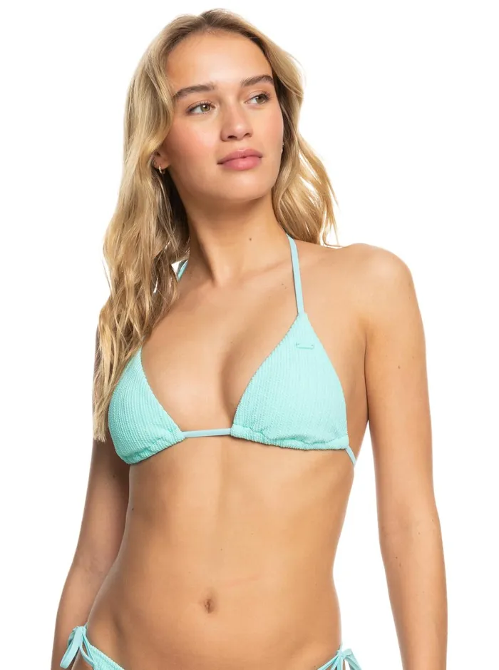 Roxy Bikini Tops Aruba Tiki Triangle Bikini Top Aruba Blue 8211 Women