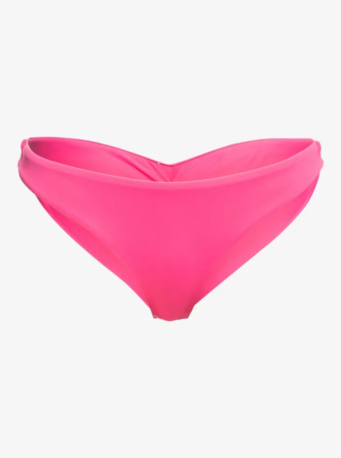 Roxy Bikinis Beach Classics Cheeky Bikini Bottoms Shocking Pink 8211 Women