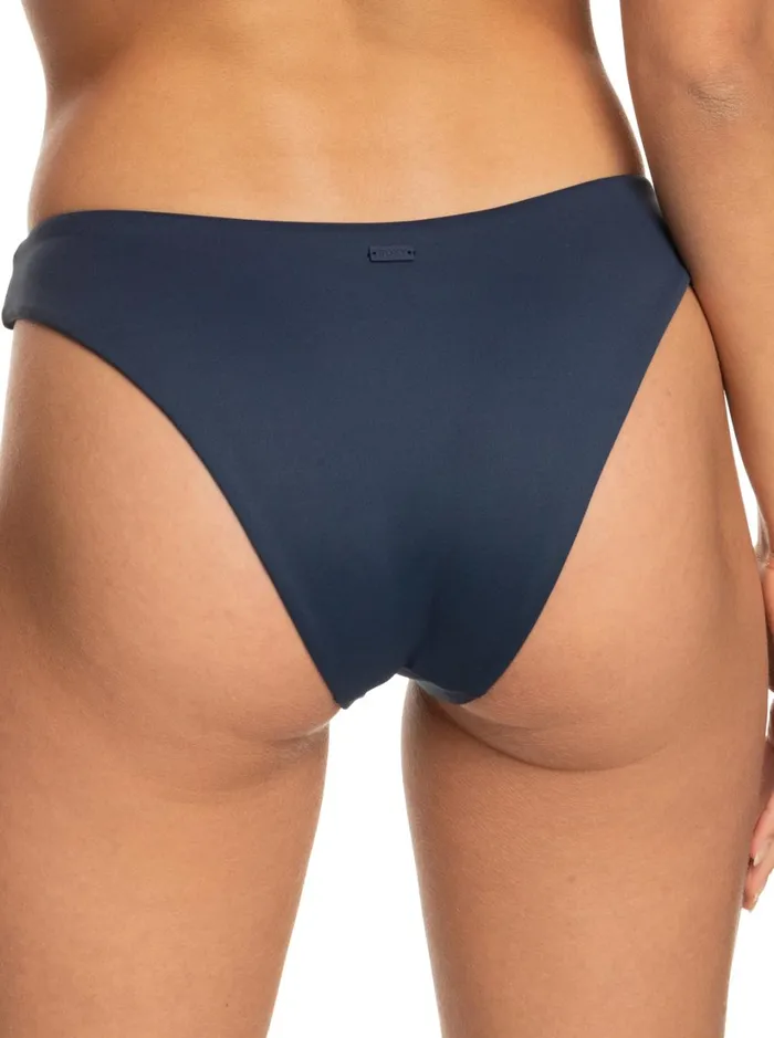Roxy Bikinis Beach Classics High Leg Bikini Bottoms Mood Indigo 8211 Women