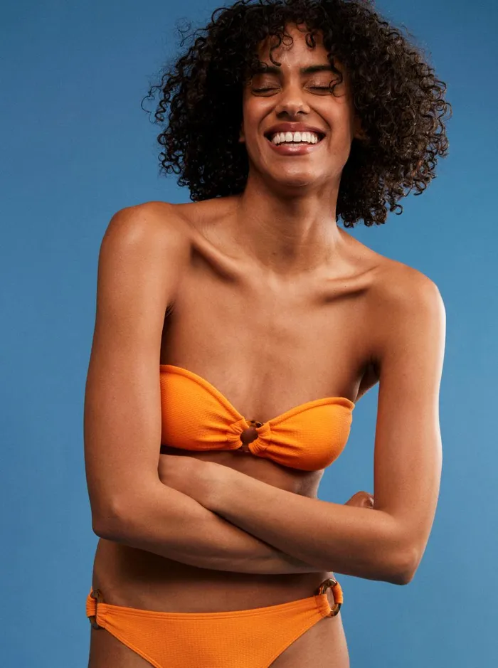 Roxy Bikinis Color Jam Bikini Bottoms Tangelo 8211 Women