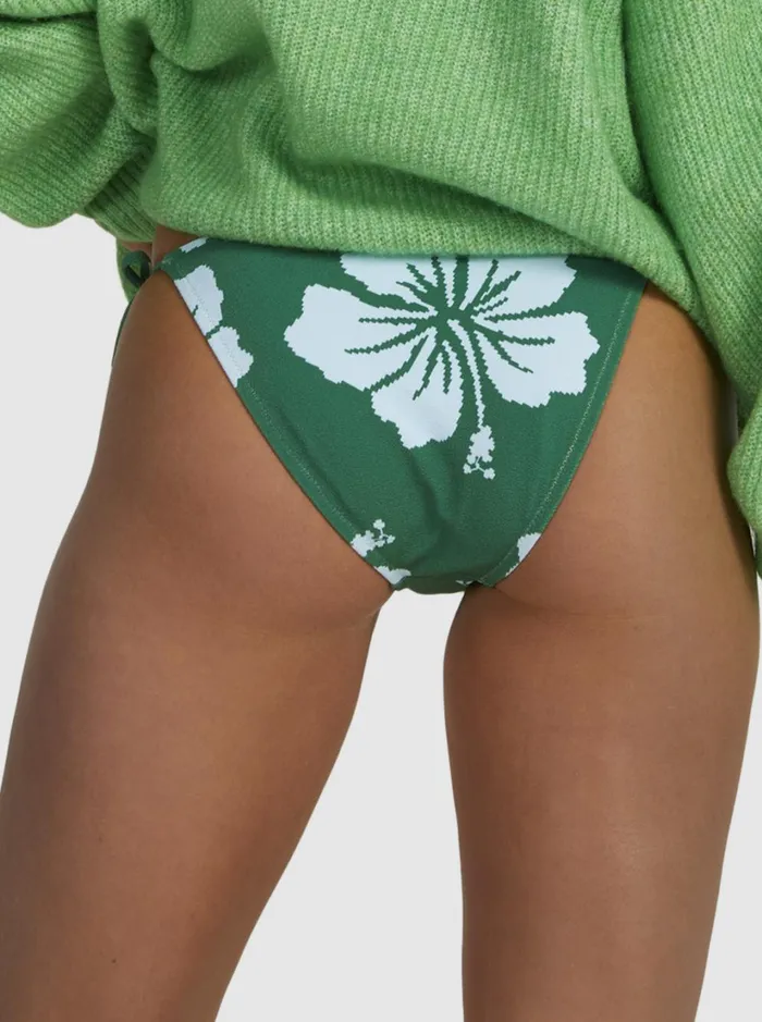 Roxy Bikinis Digi High Mini Bikini Bottoms Digi High Floral Verdant Green 8211 Women