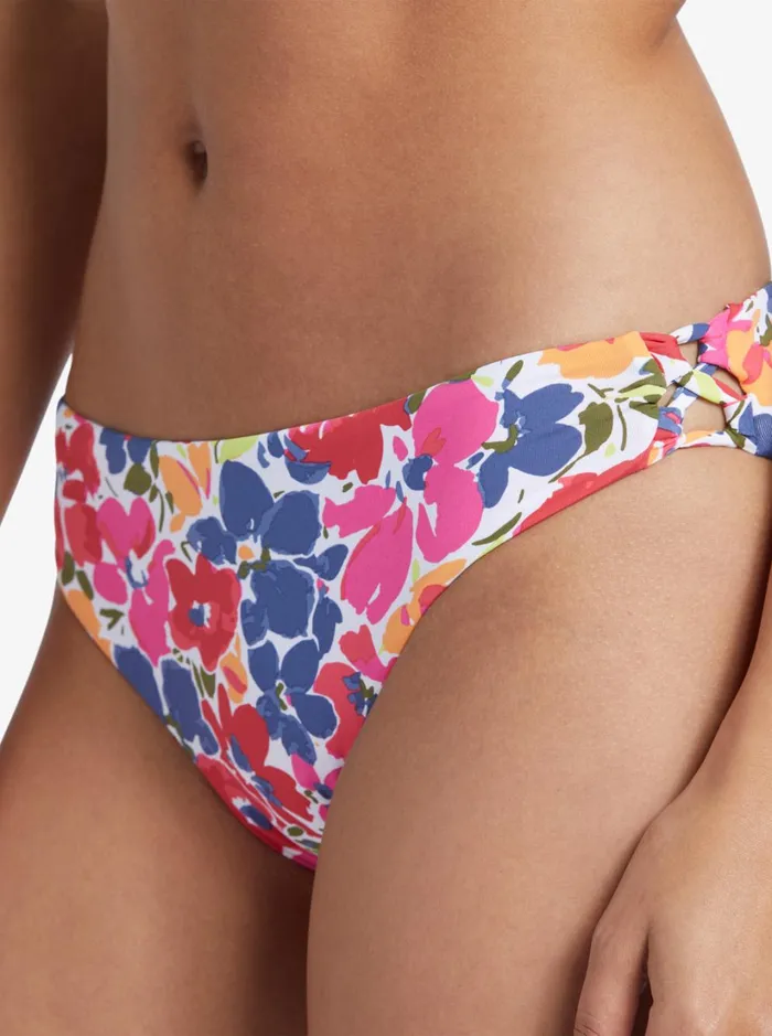 Roxy Bikinis Printed Beach Classics Hipster Bikini Bottoms Bloomin Babe 8211 Swim 8211 Women