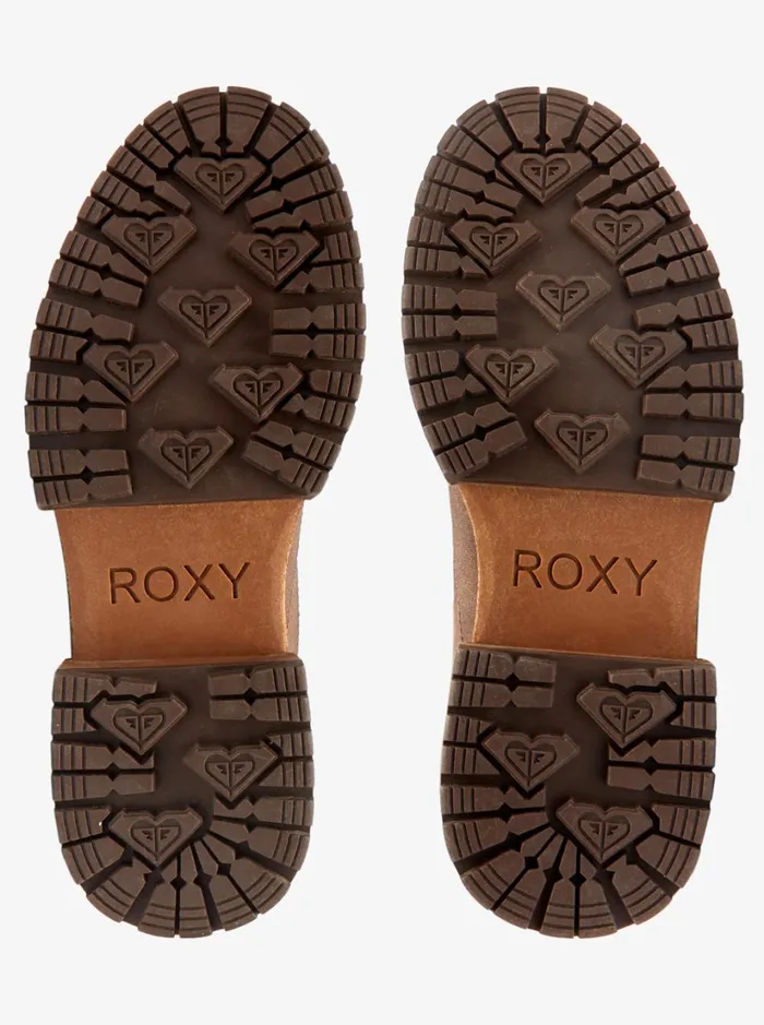 Roxy Boots Bruna LaceUp Boots Chocolate 8211 Women