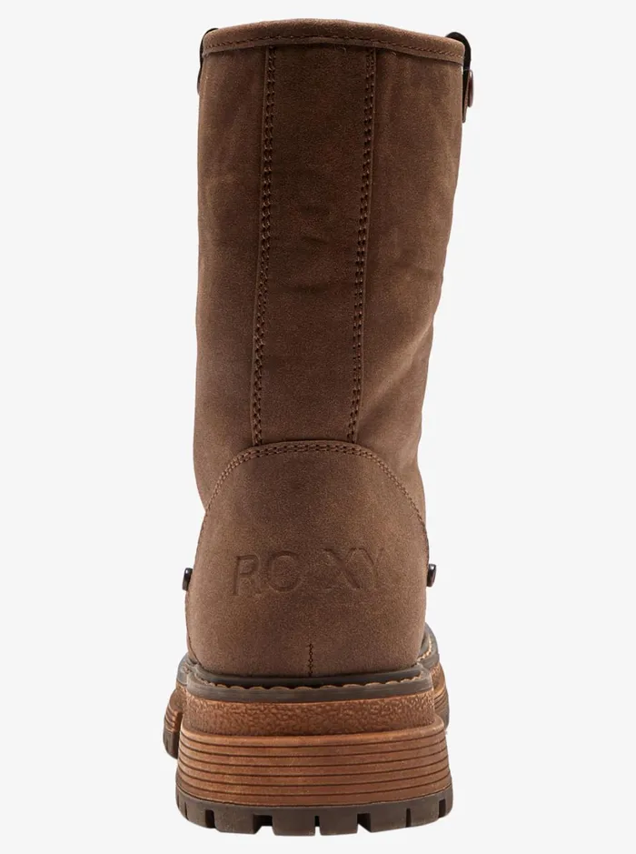 Roxy Boots Bruna LaceUp Boots Chocolate 8211 Women