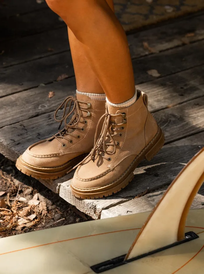 Roxy Boots Work It Boots Tan 8211 Women