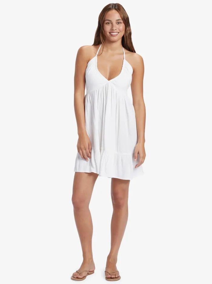 Roxy Dresses Summer Nights Mini MultiWay Dress Snow White 8211 Women