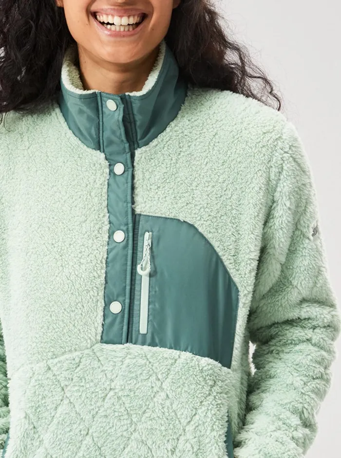 Roxy Fleece and Softshells Alabama Technical Fleece Cameo Green 8211 Women