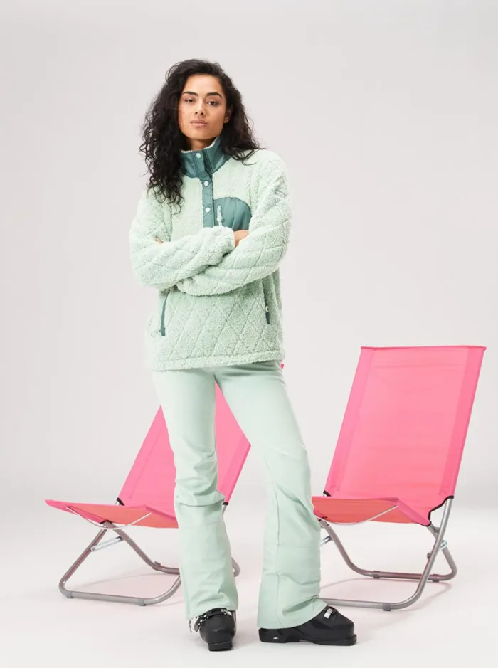 Roxy Fleece and Softshells Alabama Technical Fleece Cameo Green 8211 Women