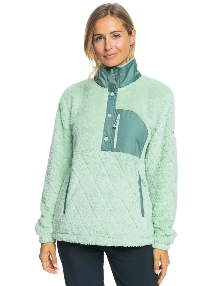Roxy Fleece and Softshells Alabama Technical Fleece Cameo Green 8211 Women