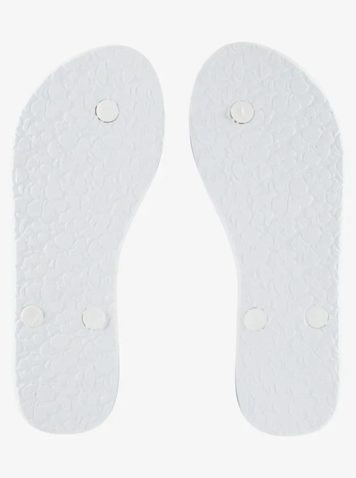 Roxy Flip Flops Portofino FlipFlops Brownwhite 8211 Women
