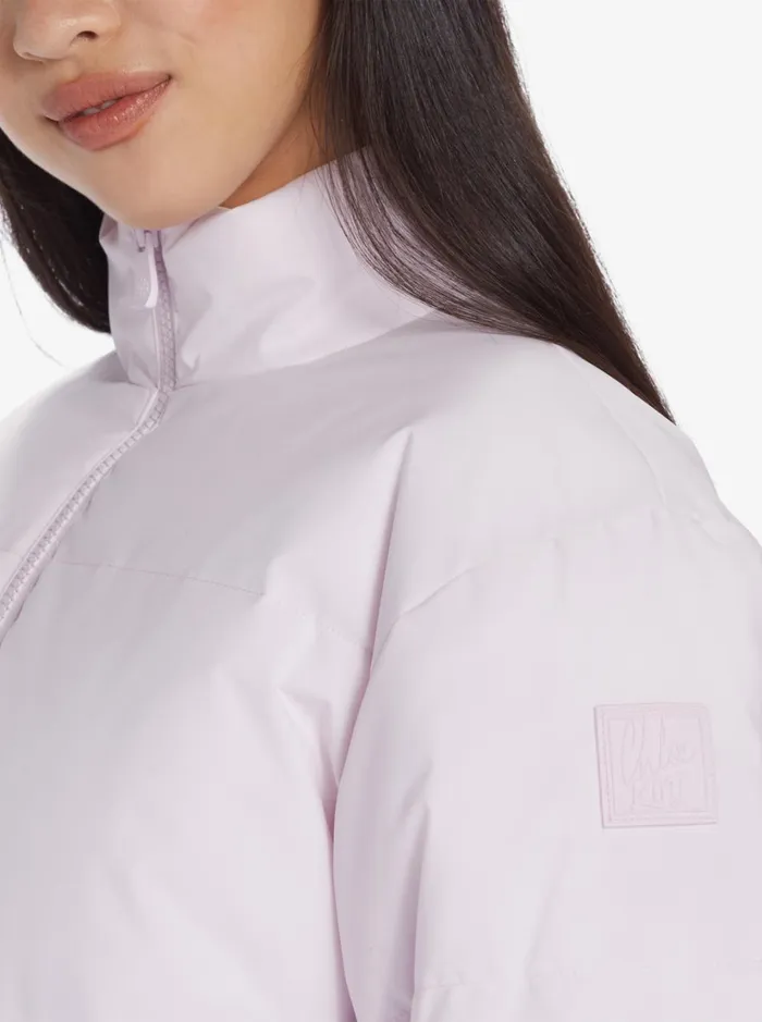 Roxy Jackets Chloe Kim Reversible Puffer Bomber Jacket Snow White Magic Moments 8211 Women