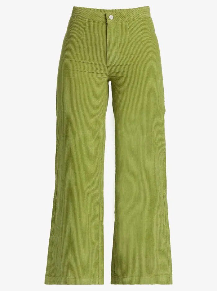 Roxy Pants and Jeans Chloe Kim Corduroy Pants Iguana 8211 Women