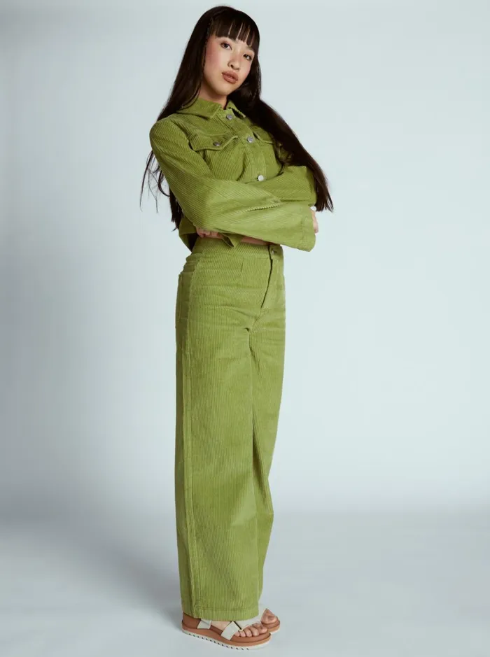 Roxy Pants and Jeans Chloe Kim Corduroy Pants Iguana 8211 Women