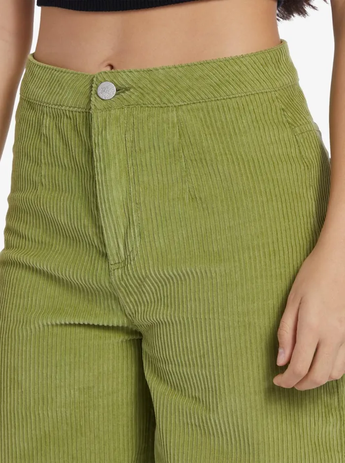 Roxy Pants and Jeans Chloe Kim Corduroy Pants Iguana 8211 Women