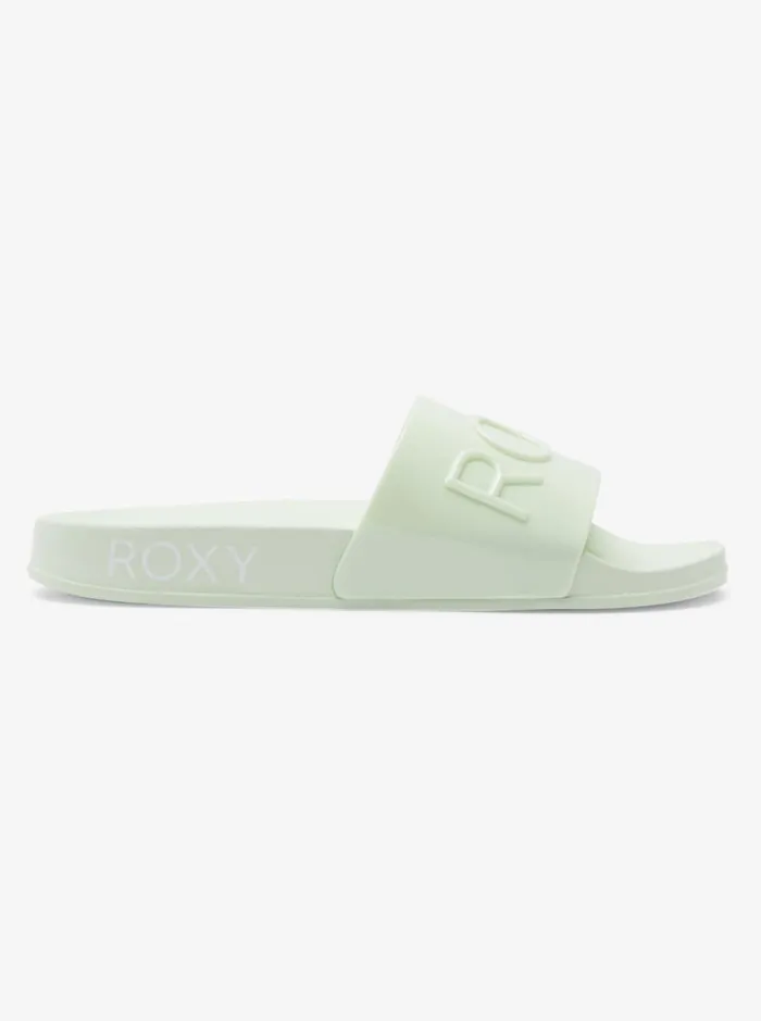 Roxy Sandals Slippy Jelly Sandals Green Tea 8211 Women