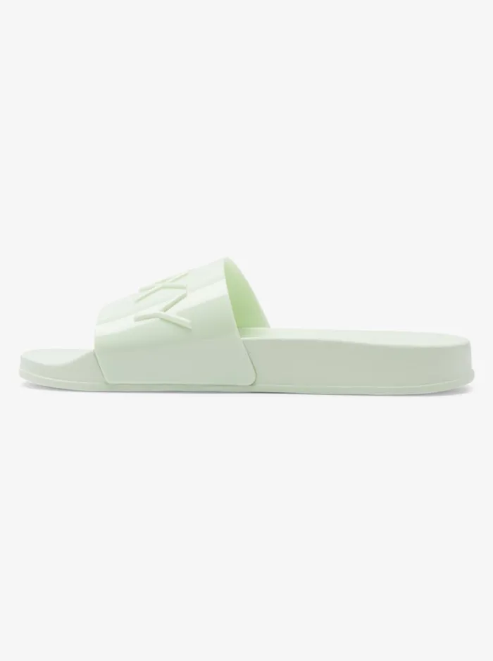 Roxy Sandals Slippy Jelly Sandals Green Tea 8211 Women