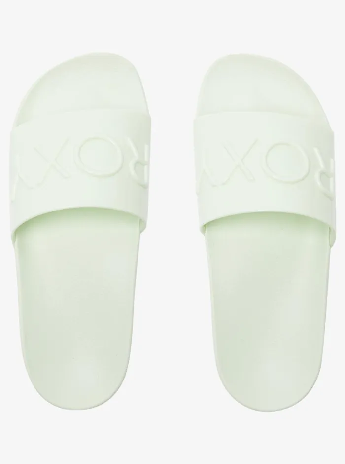 Roxy Sandals Slippy Jelly Sandals Green Tea 8211 Women
