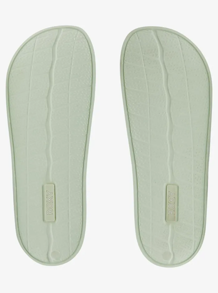 Roxy Sandals Slippy Jelly Sandals Green Tea 8211 Women