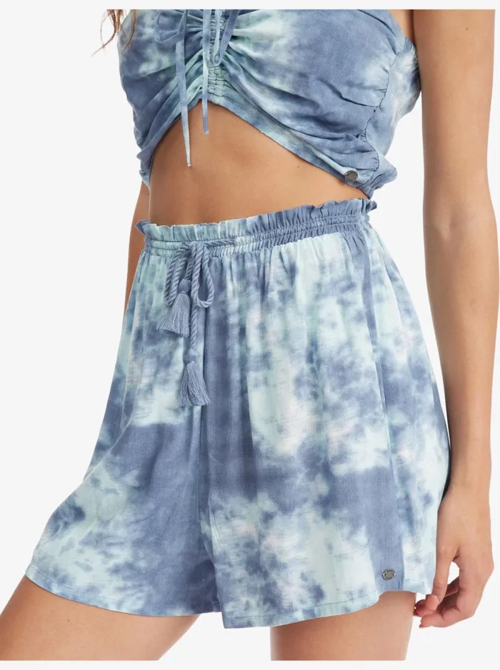 Roxy Shorts Happiness Awaits Beach Shorts Bijou Blue Long Weekend 8211 Women