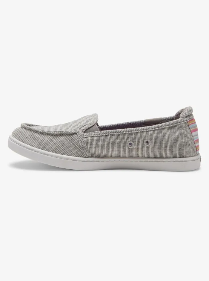 Roxy Sneakers Minnow SlipOn Shoes Cool Grey 8211 Women
