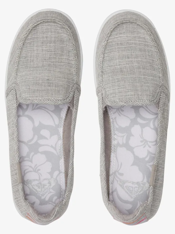 Roxy Sneakers Minnow SlipOn Shoes Cool Grey 8211 Women