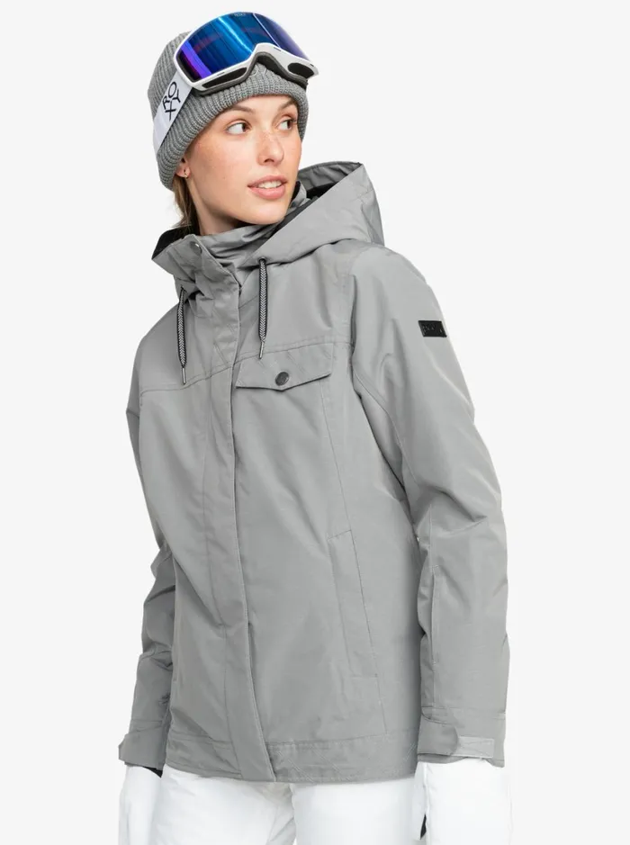 Roxy Snow Jackets Billie Technical Snow Jacket Heather Grey 8211 Women