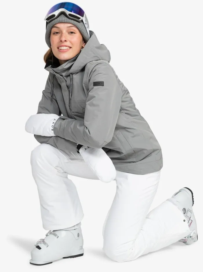 Roxy Snow Jackets Billie Technical Snow Jacket Heather Grey 8211 Women
