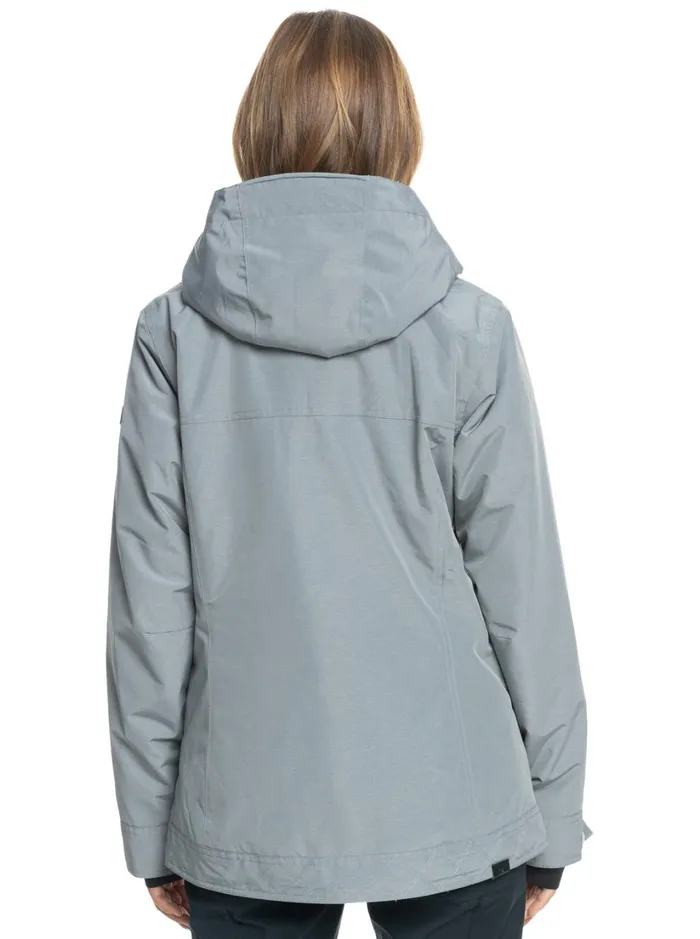 Roxy Snow Jackets Billie Technical Snow Jacket Heather Grey 8211 Women