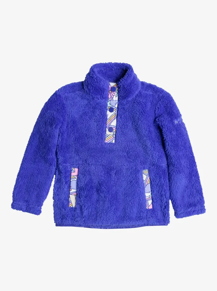 Roxy Snow Jackets Girl039s 27 Mini Alabama Technical Fleece Bluing 8211 Women Roxy Snow Jackets Girl039s 27 Mini Alabama Technical Fleece Bluing 8211 Women