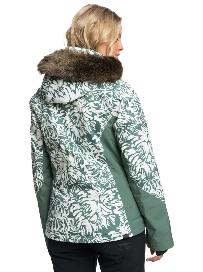 Roxy Snow Jackets Jet Ski Premium Technical Snow Jacket Dark Forest Wild 8211 Women