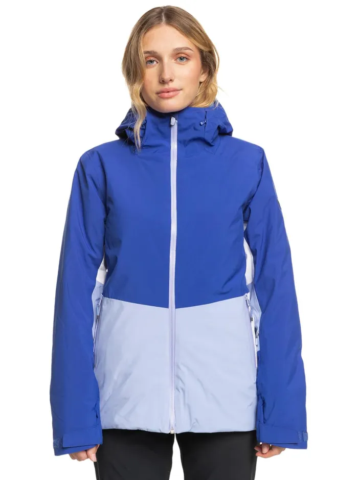 Roxy Snow Jackets Peakside Technical Snow Jacket Bluing 8211 Women