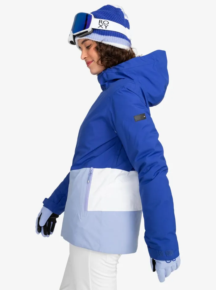 Roxy Snow Jackets Peakside Technical Snow Jacket Bluing 8211 Women