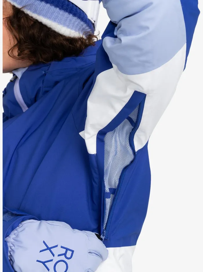 Roxy Snow Jackets Peakside Technical Snow Jacket Bluing 8211 Women