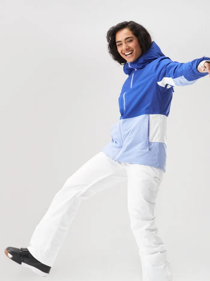 Roxy Snow Jackets Peakside Technical Snow Jacket Bluing 8211 Women